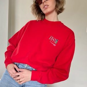 Vintage 90s FISA World Rowing Federation Crewneck